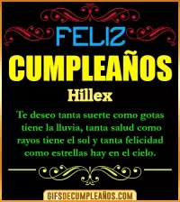 GIF Frases de Cumpleaños Hillex